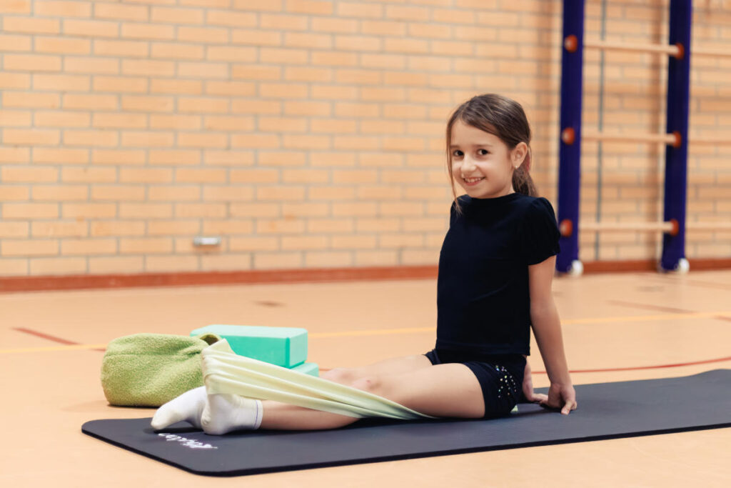  gymnastics in Enschede training 
