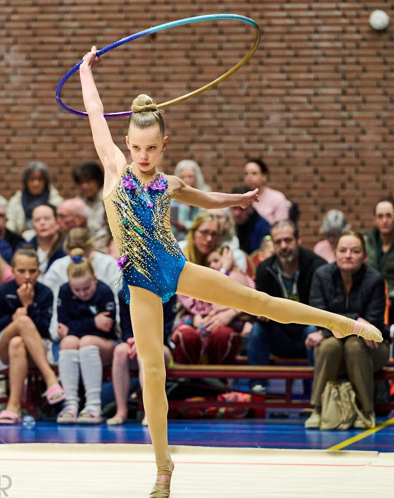 rhythmic gymnastics hoop
